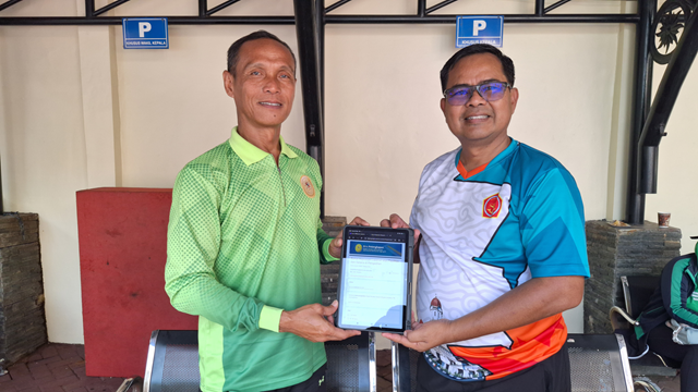 Olahraga Bersama Dilmil II-10 dan Otmil II-09 Semarang dalam Rangka HUT Ke-50 Babinkum TNI